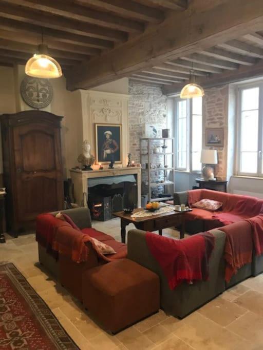 La Maison De Lea, Chambres D'Hotes De 14 Couchages Tournus Eksteriør billede