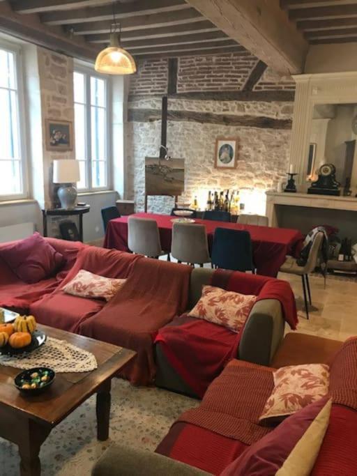 La Maison De Lea, Chambres D'Hotes De 14 Couchages Tournus Eksteriør billede